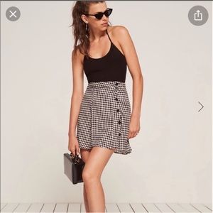 Reformation Flounce Skirt